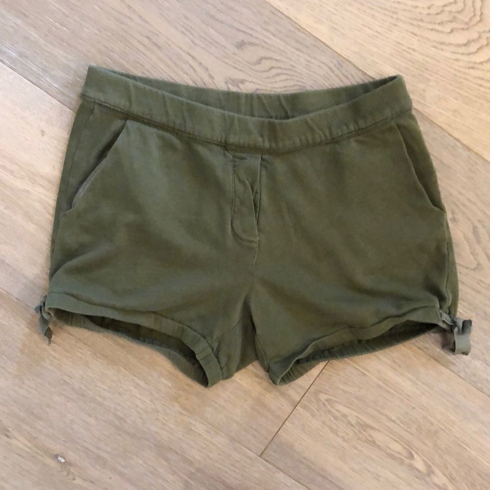 Crewcuts Green Cotton Shorts, Girls 10